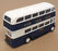 EFE 1/76 Scale C301A - AEC Regent Bus (Lloyds) REWORKED - Dk Blue/White