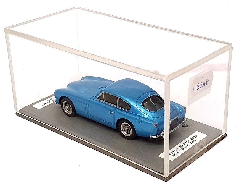 Unknown Brand 1/43 Scale 11224F - 1955 Aston Martin DB2/4 MkII Coupe - Met Blue