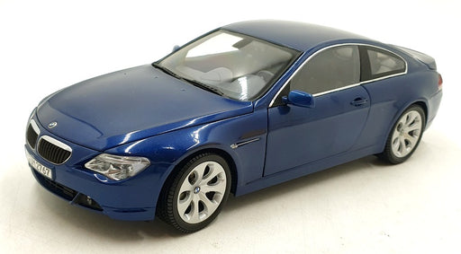 Kyosho 1/18 Scale Diecast DC141124L - BMW 6 series - Blue