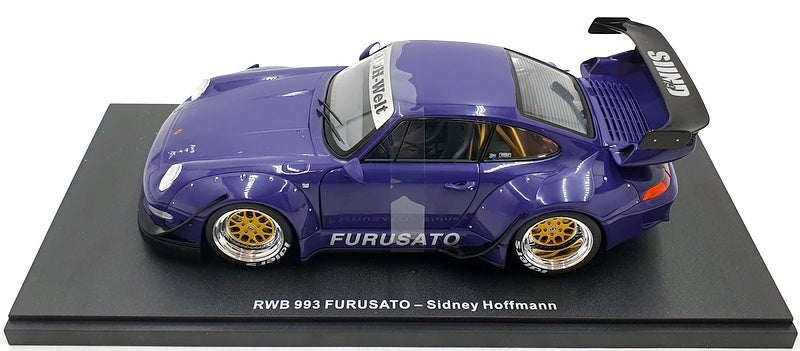 Werk83 1/18 Scale Diecast W1807001 - Porsche 911 993 RWB Furusato Purple