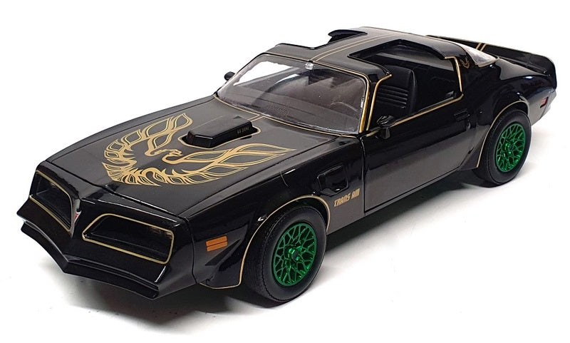 Greenlight 1/24 Scale 84013 1977 Pontiac Trans Am Smokey & The Bandit Grn Wheels