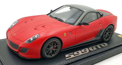 BBR 1/18 Scale Resin P1816MRED - Ferrari 599 GTO - Matt Red/Grey