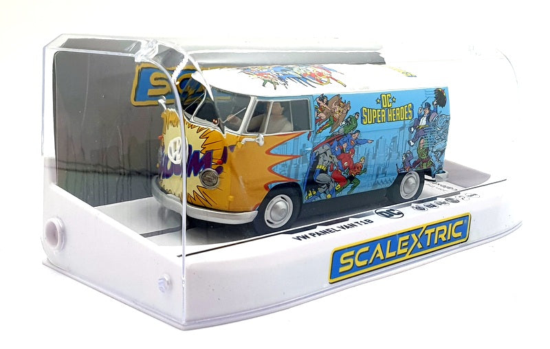 Scalextric 1/32 Scale Slot Car C3933 - VW Panel Van T1B DC Comics - Multi Colour