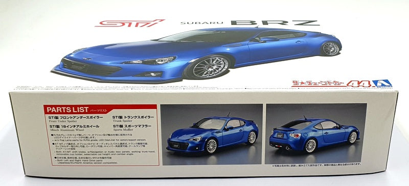 Aoshima LW 1/24 Scale Unbuilt Kit 059463 - STI ZC6 Subaru BRZ ’12 #44