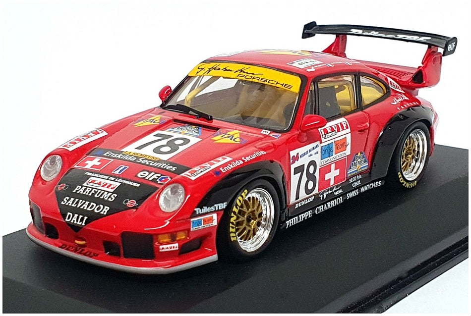 Minichamps 1/43 Scale 430 976778 - Porsche 911 GT2 #78 1st Le Mans 1997