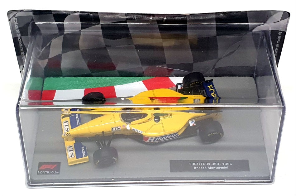 Altaya 1/43 Scale 141223D - F1 Forti GG01-95B 1996 - #23 A. Montermini