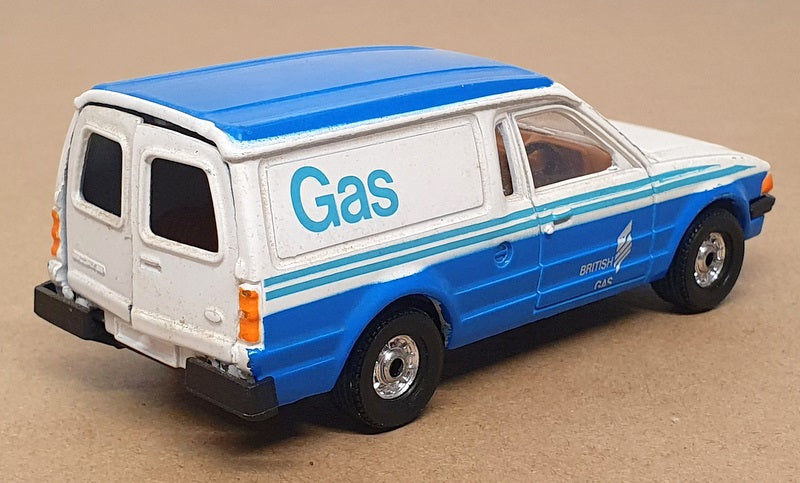 Corgi Appx 11.5cm Long C496/24 - Ford Escort Van (British Gas) Blue/White