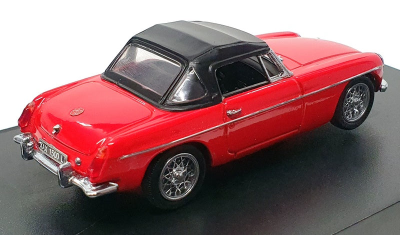 Jouef Evolution 1/43 Scale 1055 - MG MGB MK II Soft-Top - Red/Black