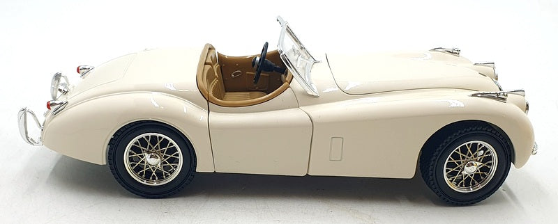 Ertl 1/18 Scale Diecast 101124Q - 1948 Jaguar XK120 - Cream