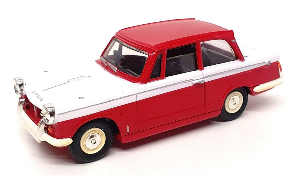 Vanguards 1/43 Scale Diecast VA5007 - Triumph Herald - Red/White