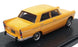 Milena Rose 1/43 Scale MR43404.a - 1970 Peugeot 404 Le Mans (Argentina) Yellow