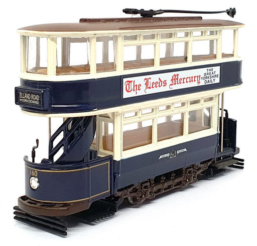 Corgi Appx 13cm Long Diecast 36802 - Dick Kerr Closed Tram Leeds - Dk Blue