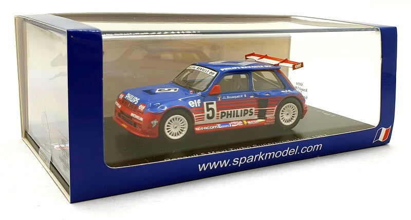 Spark 1/43 Scale SF054 - Renault 5 Maxi Turbo #5 Superprduction 1987