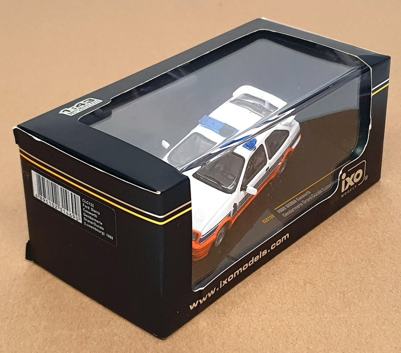 Ixo 1/43 Scale CLC132 - Ford Escort Cosworth Gendermerie Luxembourg 1988