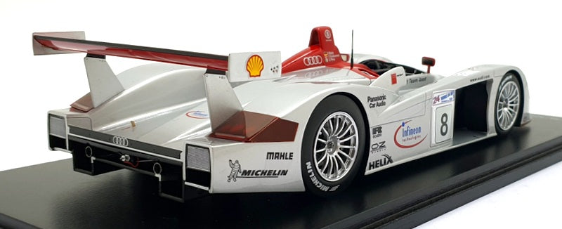 Spark 1/18 Scale 18LM00 - Audi R8 Audi Sport #8 1st 24Hr Le Mans 2000 - Joest