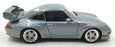 UT 1/18 Scale Diecast 9224E - Porsche 911 GT - Standox Silver/Blue