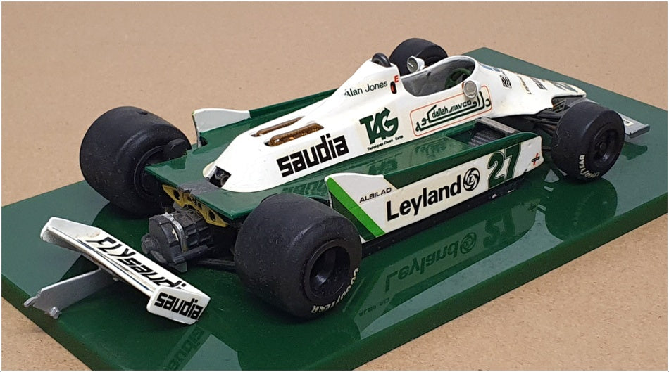 Western Models 1/24 Scale WF3 - F1 Saudi Leyland FW07B #27 - Silver