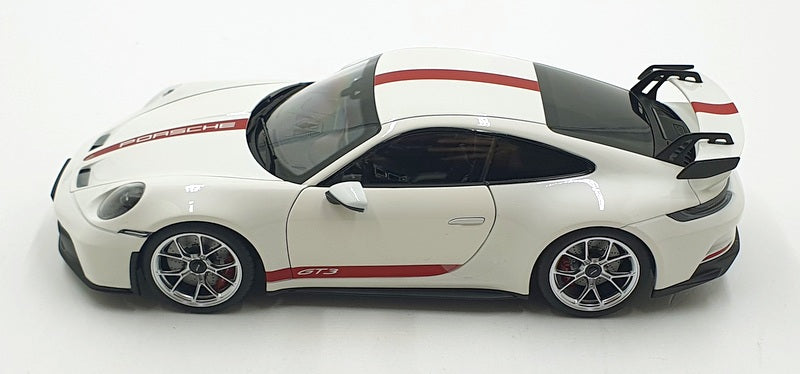 Norev 1/18 Scale Diecast 187306 - 2021 Porsche 911 GT3 - White