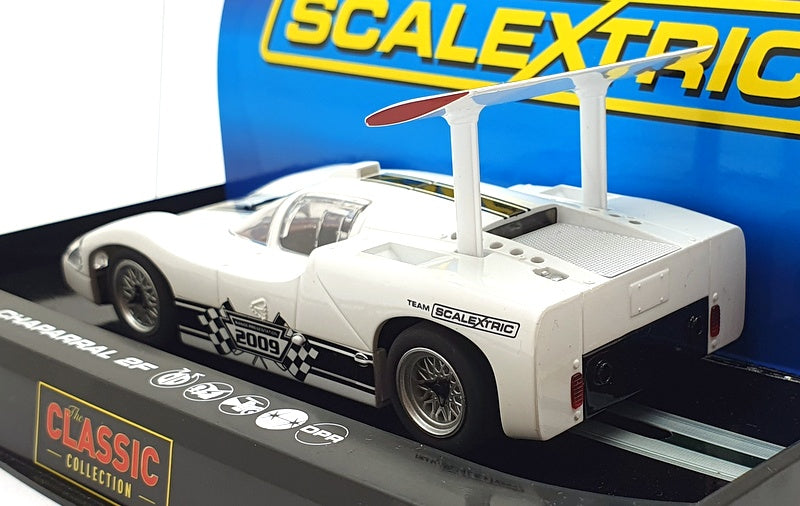 Scalextric 1/32 Scale Slot Car C2968 Chaparral 2F Range Presentation 2009 White