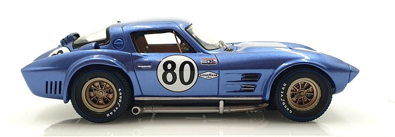 TSM Model 1/43 Scale TSM124323 - 1963 Chevrolet Corvette Grand Sport #80 Mecom