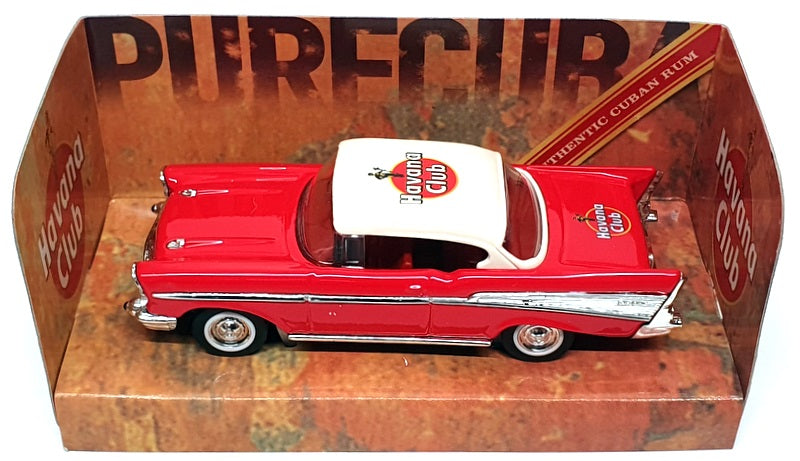 Welly Havana Club 1/43 Scale WHC02 - Chevrolet Bel Air - Red