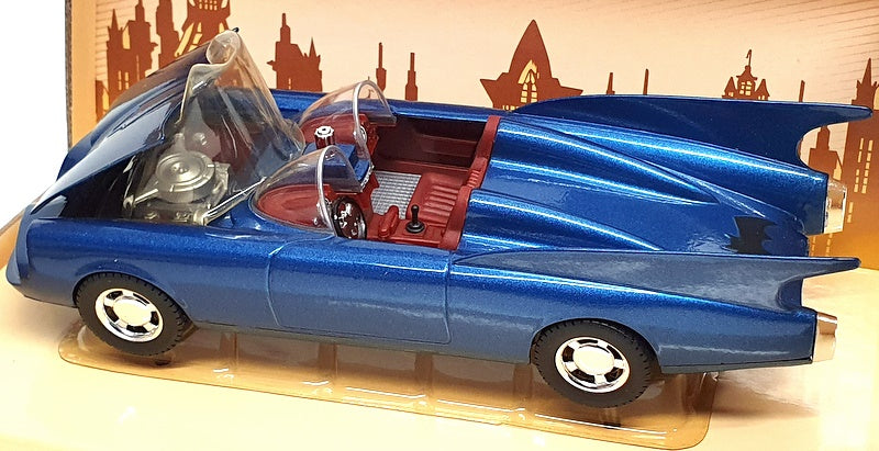 Corgi 1/24 Scale Diecast 77508 - 1960s DC Comics Batmobile - Met Blue