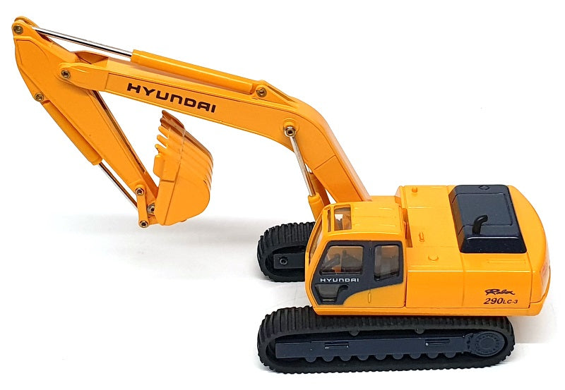 Kingstar Toys 1/50 Scale KS161224 - Hyundai Robex 290LC-3 Excavator - Yellow