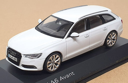 Schuco 1/43 Scale Diecast 501.11.062.13 - Audi A6 Avant - Glacier White