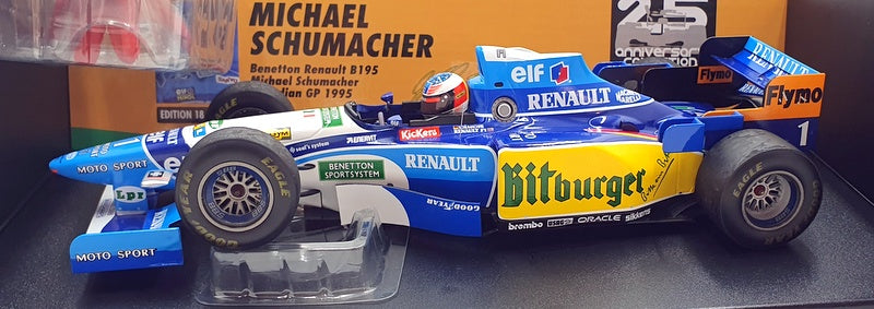 Minichamps 1/18 Scale 510 950601 - Benetton Renault B195 #1 Canadian GP 1995