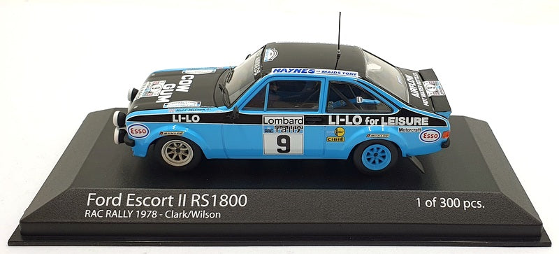 Minichamps 1/43 Scale 400 788409 - Ford Escort II RS 1800 #9 RAC Rally 1978