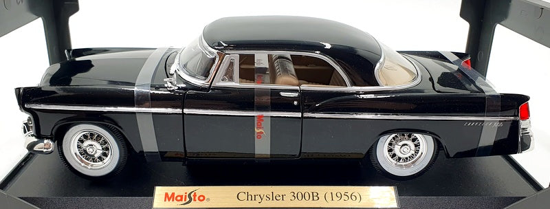 Maisto 1/18 Scale Diecast 31897 - 1956 Chrysler 300B - Black