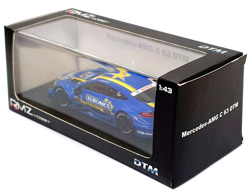 RMZ Hobby 1/43 Scale UNF440999D-GP(A) - Mercedes AMG C 63 DTM #2 - Blue