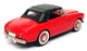 Rob Eddie Models 1/43 Scale 131124B - 1956 Volvo P1900 - Red/Black