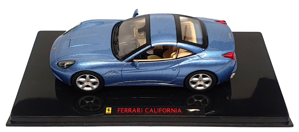 Hot Wheels 1/43 Scale Diecast N5594 - Ferrari California - Met Blue