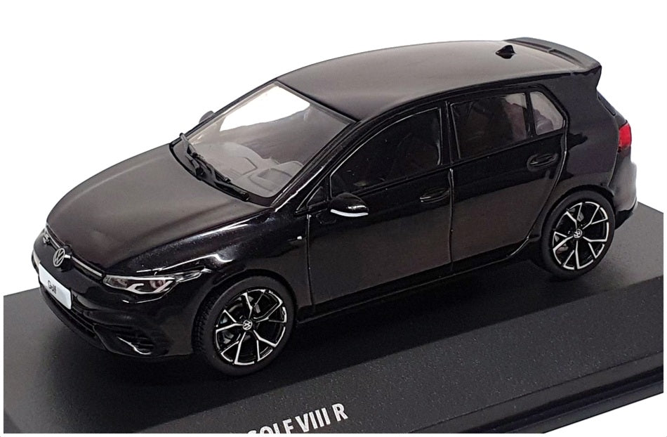 Solido 1/43 Scale S4311803 - Volkswagen Golf VIII - Deep Black Pearl