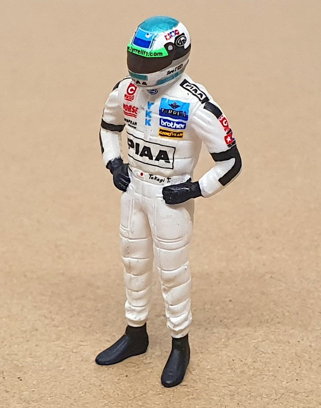 Minichamps 1/43 Scale 343 980020 - F1 Figure Tora Takagi Tyrrell 1998