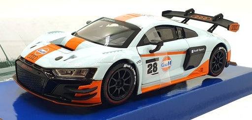 Motor Max 1/24 Scale 79667 - Audi R8 LMS GT3 (Gulf) #28 Lt. Blue/Orange