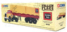 Corgi 1/50 Scale 52802 - Mack B Series Semi Truck (Burlington Route) Beige/Red