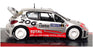 Eaglemoss 1/43 Scale 9924A - Peugeot 206 WRC 2002 #2 Gronholm/Rautiainen