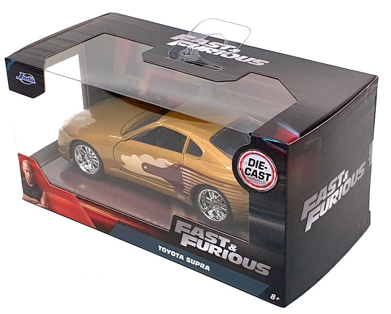 Jada Toys 1/32 Scale Diecast 99542 - Toyota Supra (Fast & Furious) Gold