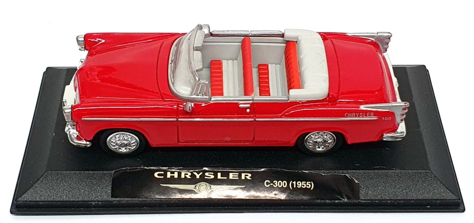 NewRay 1/43 Scale SS-48387 - 1955 Chrysler C-300 - Red