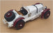 Burago 1/18 Scale 7524B - Mercedes Benz SSK Race Car #87 - White/Maroon