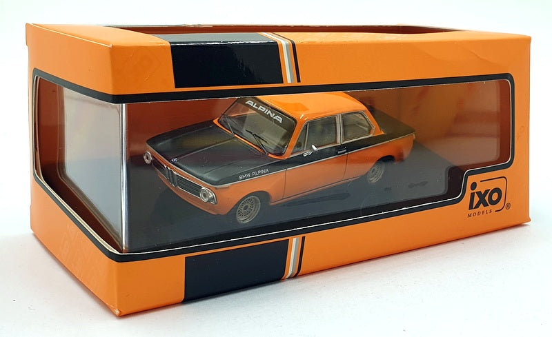 Ixo 1/43 Scale CLC368N - 1972 BMW Alpine 2002 Tii - Orange/Black