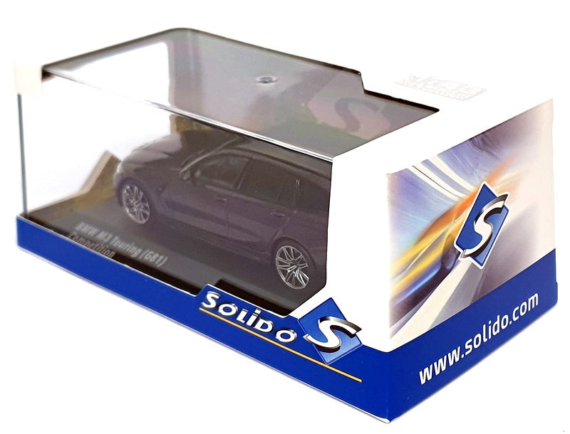 Solido 1/43 Scale S4315401 - BMW M3 Touring (G81) Competition - Daytona Violet