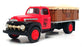 First Gear 1/34 Scale 19-1011 - 1951 Ford F-6 Grain Box "Central Tractor" - Red