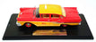 Goldvarg 1/43 Scale GC-087 - 1958 Ford Custom 300 Taxi - Red/Yellow