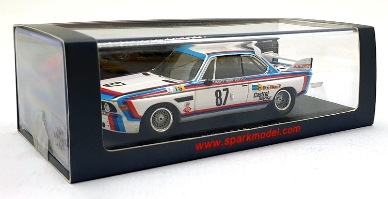 Spark Model 1/43 Scale S1566 - BMW 3.0 CLS #87 Le Mans 1974