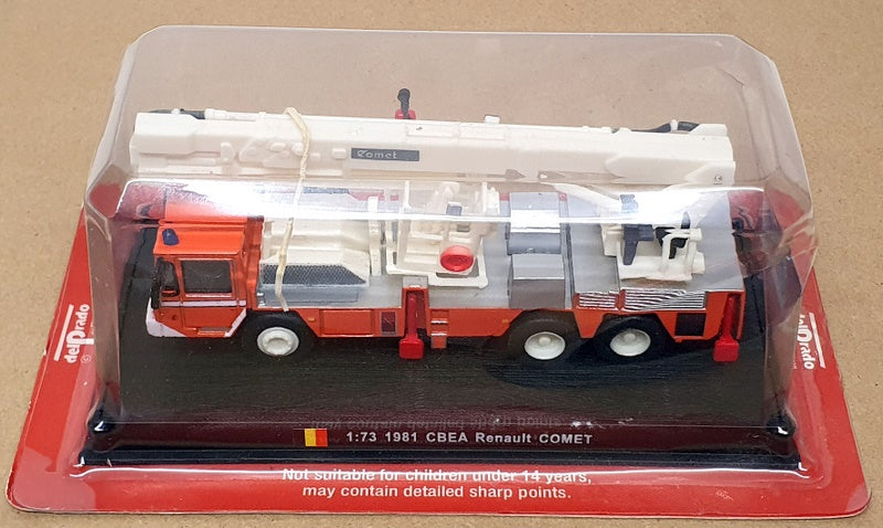 Del Prado 1/73 Scale FEN58 - 1981 Renault Comet CBEA Fire Truck - Red