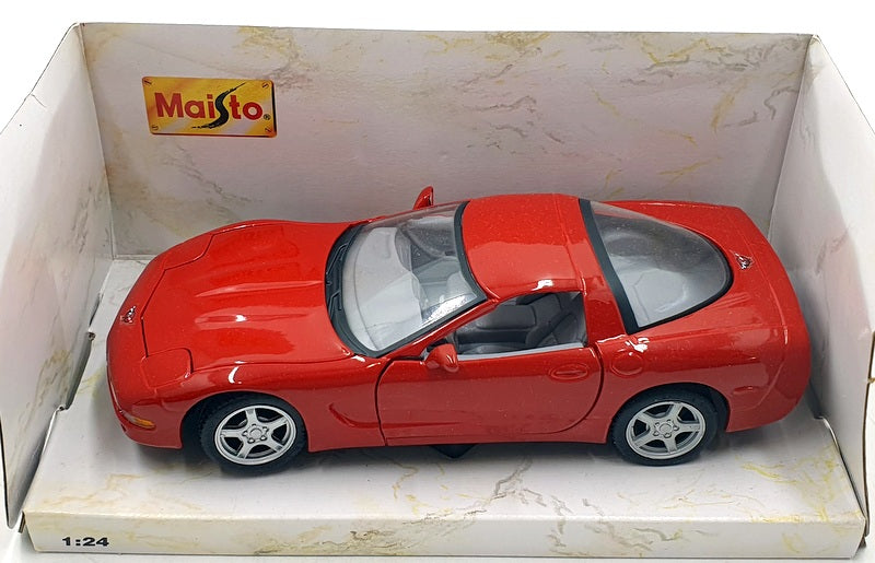 Maisto 1/24 Scale Diecast 31940 - 1997 Chevrolet Corvette - Red