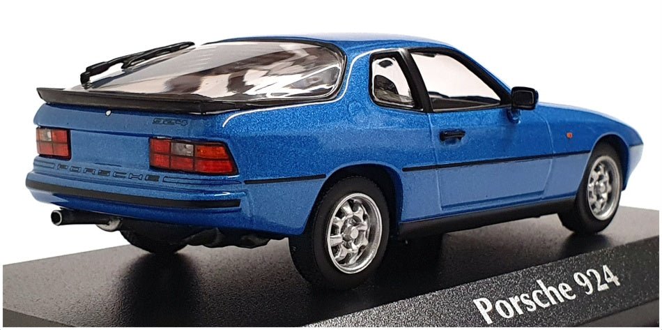 Maxichamps 1/43 Scale 940 062122 - 1976 Porsche 924 - Met Blue 